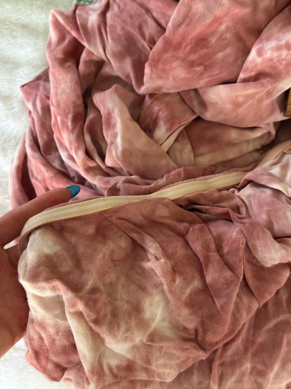 Free People "Just Float" Strapless Tie-Dye Jumpsuit - Picture 7 of 11